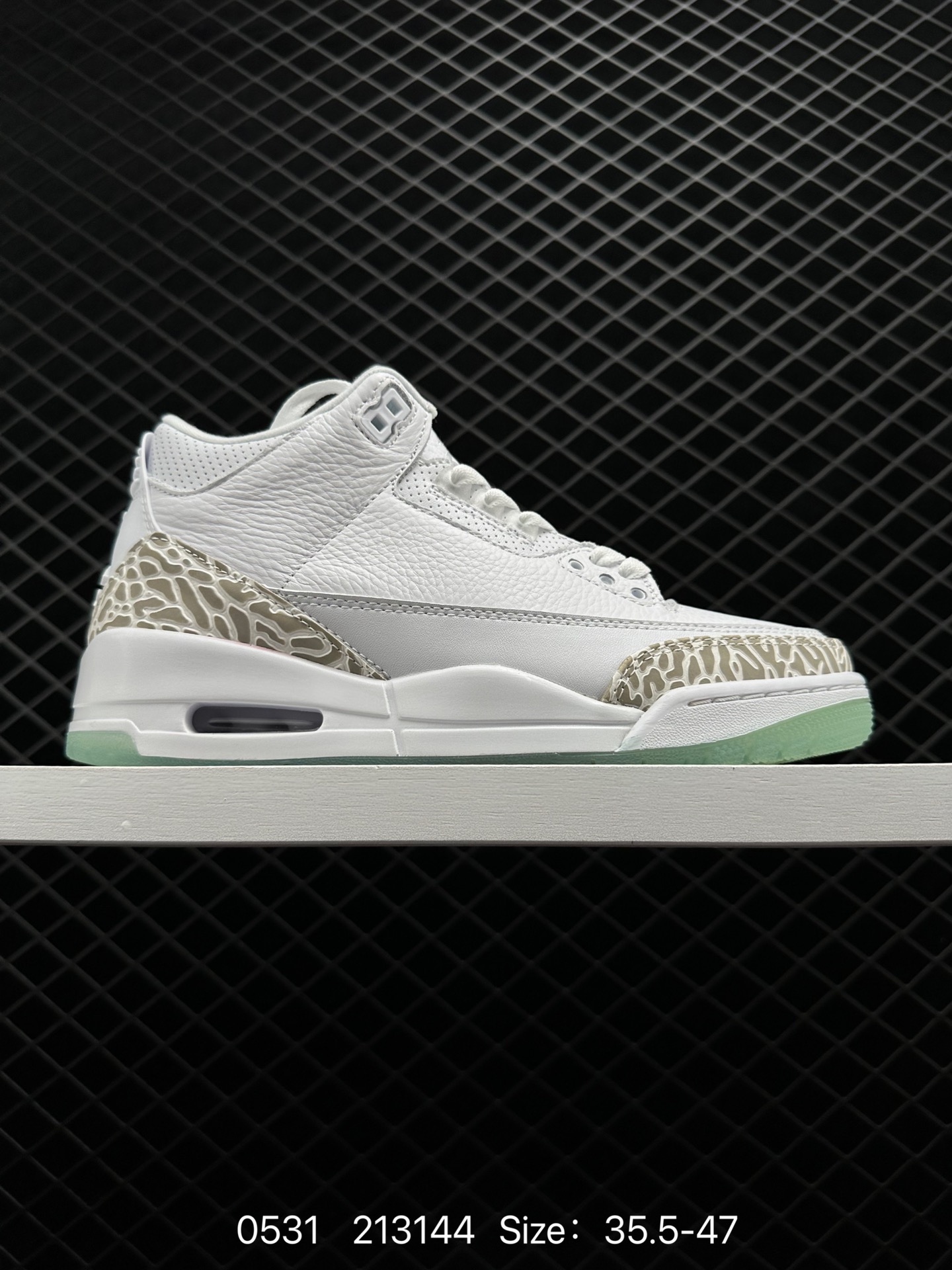 Air Jordan 3 Retro “Pure White” AJ3 Air Jordan 3 Retro “Pure White” AJ3